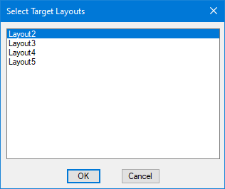 Delete from Layouts