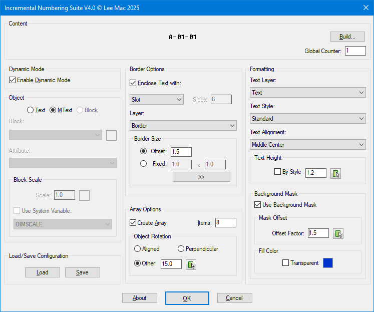 Main Dialog Preview